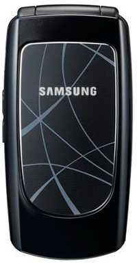    Samsung SGH X160, Strong Black Samsung Electronics