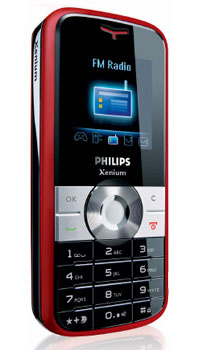    Philips Xenium 9@9z, red Philips
