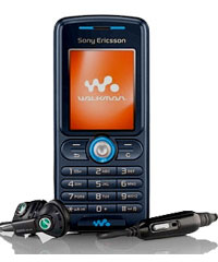 Sony Ericsson W200i, Mono Blue   