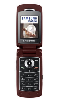 Samsung SGH E480, Wine Red   