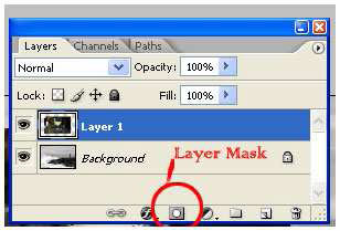 Add Layer Mask -    .