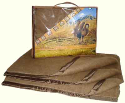 Одеяло из верблюжьей шерсти в Интернет магазине "Верблюд".
