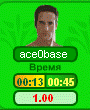 Игрок мужчина с ником ace0base, в переводе похожим на "Козырный Туз"