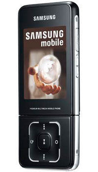    Samsung SGH F500, Black Samsung Electronics