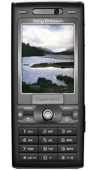 Sony Ericsson K800i, Velvet Black