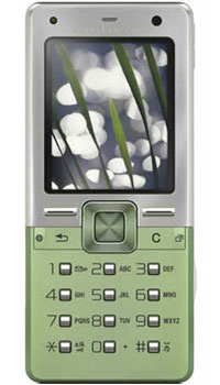    Sony Ericsson T650i, Growing Green +   Memory Stick Micro 256 Mb Sony Ericsson Mobile Communications