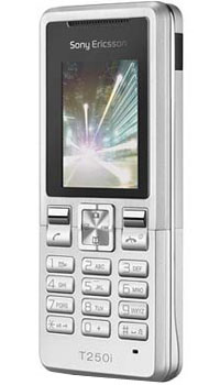    Sony Ericsson T250i, Aluminium Silver Sony Ericsson Mobile Communications