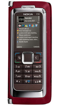    Nokia E90 red Nokia