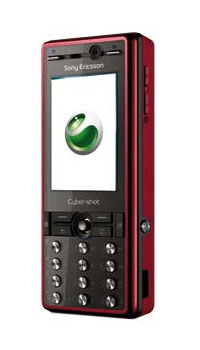    Sony Ericsson K810i, Pulse Red + Memory Stick Micro (M2) 256Mb Sony Ericsson Mobile Communications