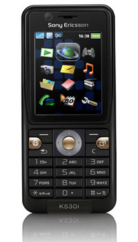    Sony Ericsson K530i, Thunder Black Sony Ericsson Mobile Communications