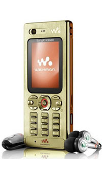    Sony Ericsson W880i, Gold Sony Ericsson Mobile Communications