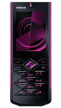    Nokia 7900 Crystal Prism, Burgundy Nokia