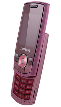    Samsung SGH J700, Coral Pink Samsung Electronics