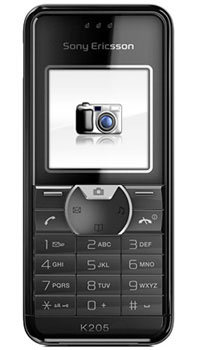    Sony Ericsson K205i, Black Sony Ericsson Mobile Communications
